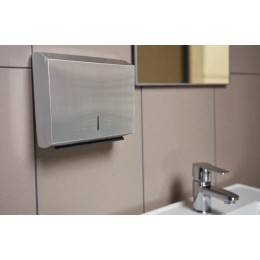 Dispenser de papel toalha em Aço Inox - Construinox